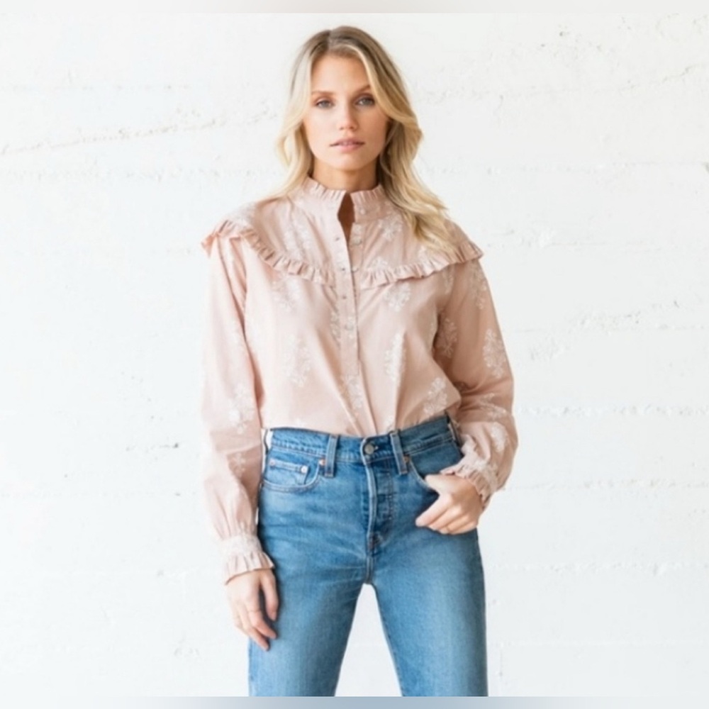 WVN 100% Organic Cotton Nicolette Blouse